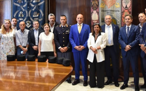 Consegna di 100 kit “Stop The Bleed” alla Questura di Roma