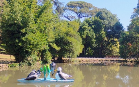 Inaugurata l’opera “L’Approdo” a Villa Ada