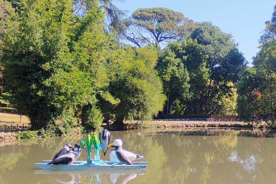 Inaugurata l’opera “L’Approdo” a Villa Ada
