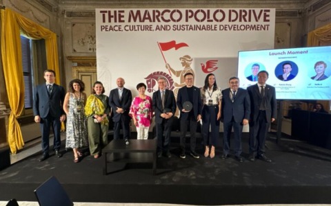 Rally elettrico da Roma alla Via della Seta, tappa ad Astana