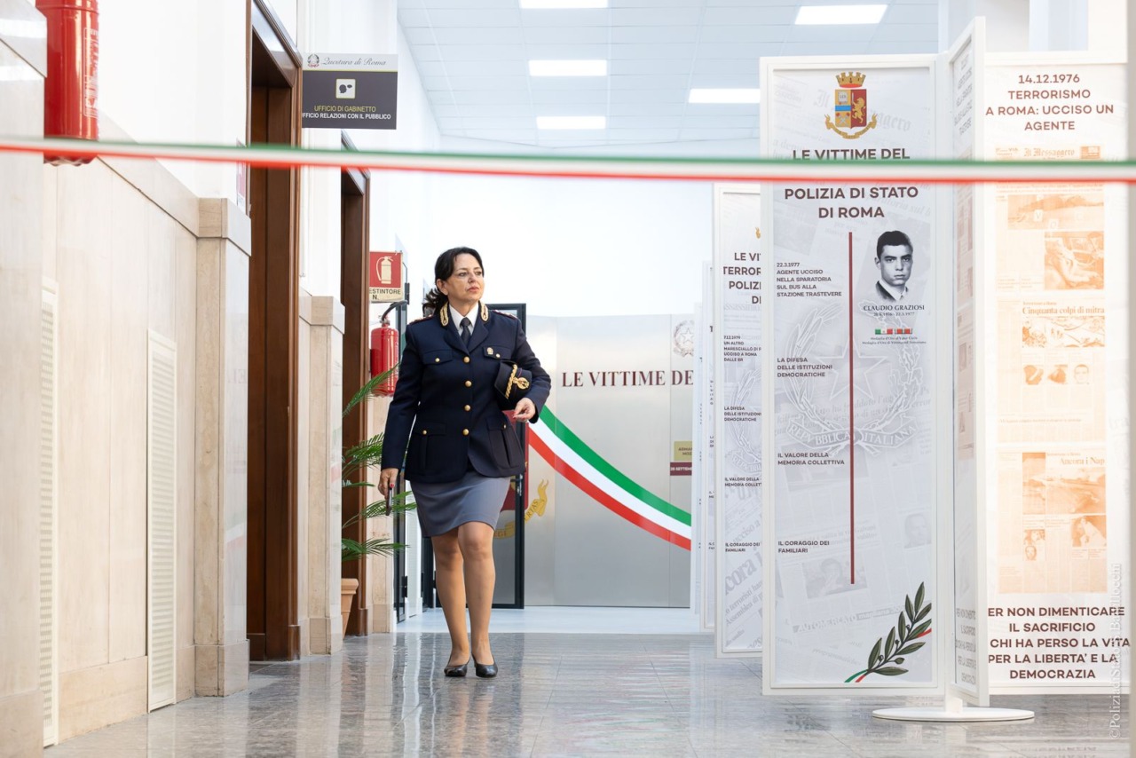 Inaugurato il Wall della Memoria per i caduti della Polizia