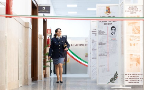 Inaugurato il Wall della Memoria per i caduti della Polizia