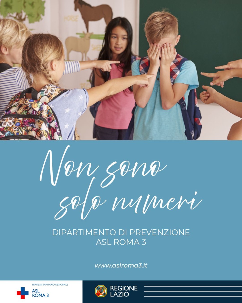Parte la campagna “Non sono solo numeri” contro il disagio giovanile