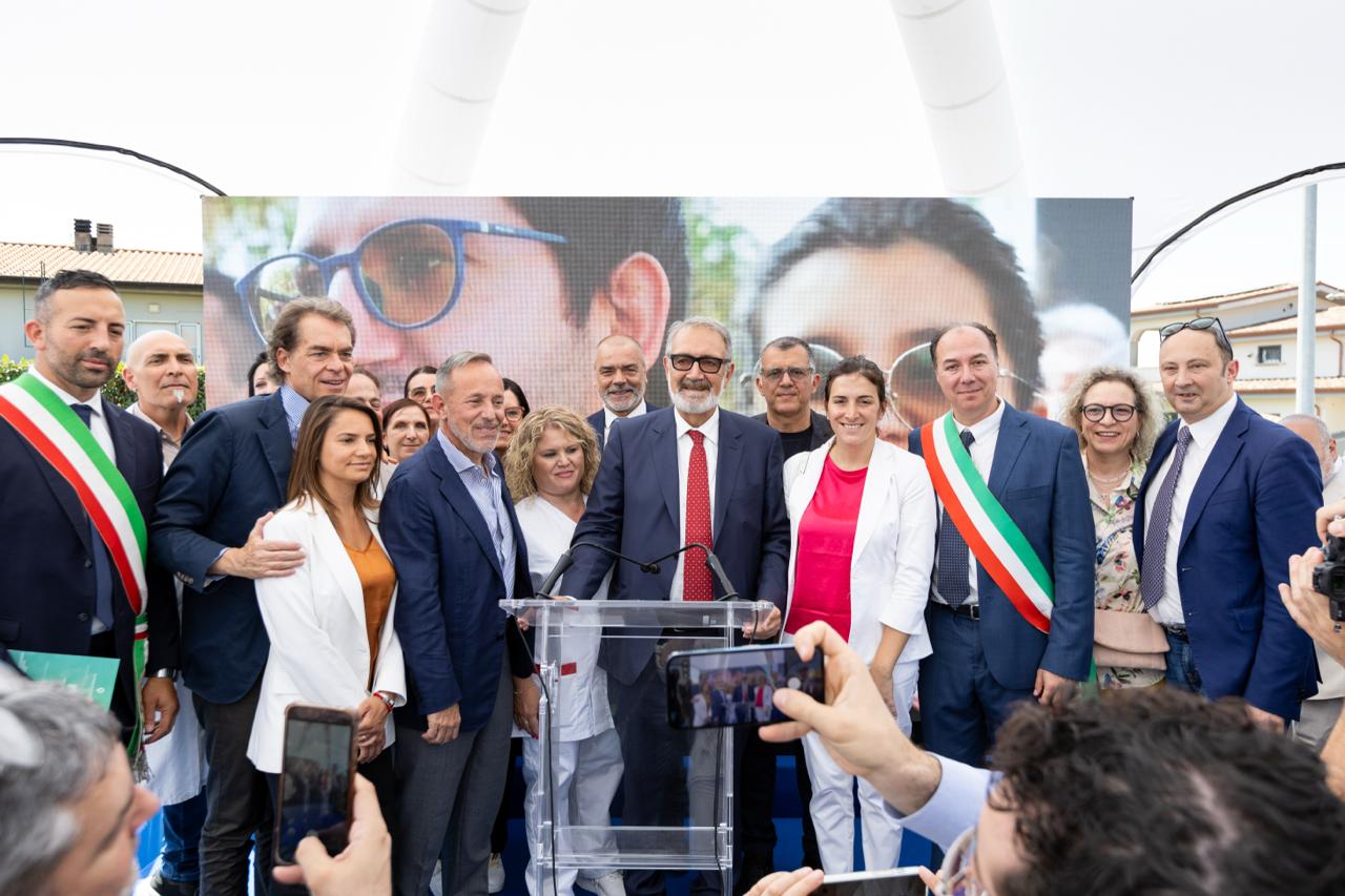 Inaugurata la Casa della Comunità a Lariano con Rocca