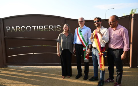 Inaugurato Tiberis, il nuovo parco fluviale di Roma