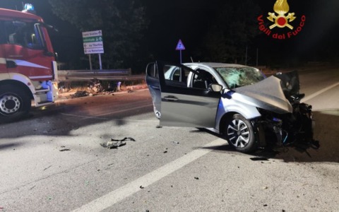 Giovane ferito in incidente tra i viadotti Gronchi e Saragat