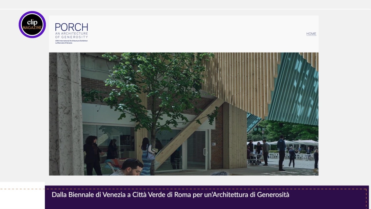Il legno della Biennale di Venezia diventa arredo urbano a Roma