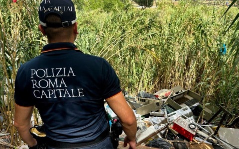 Scoperti 200 kg di cavi elettrici nel Parco delle Valli