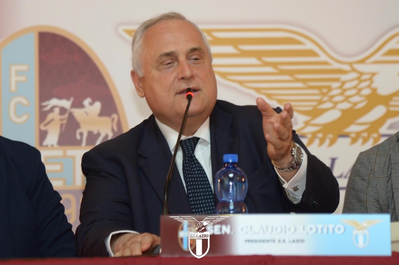 Lotito: «La Lazio per me è una vera fede»
