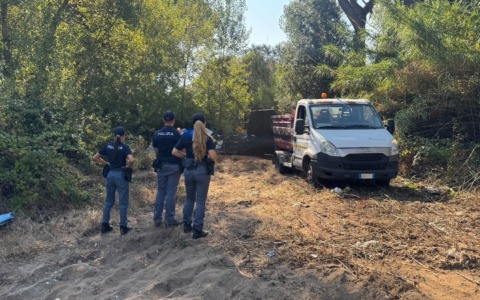 Sgomberato l’accampamento abusivo alla Pineta delle Acque Rosse