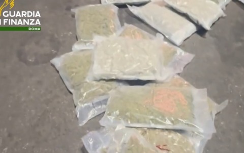 Droga tra Spagna e litorale romano: sequestrati 400 chili