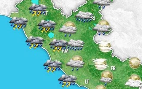 Nubifragio su Roma: strade allagate e traffico paralizzato