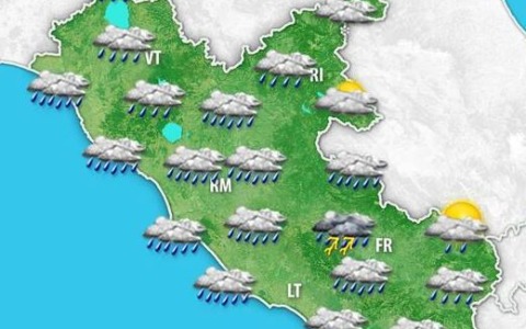 Meteo, sole su Lazio e Roma: da mercoledì torna il maltempo