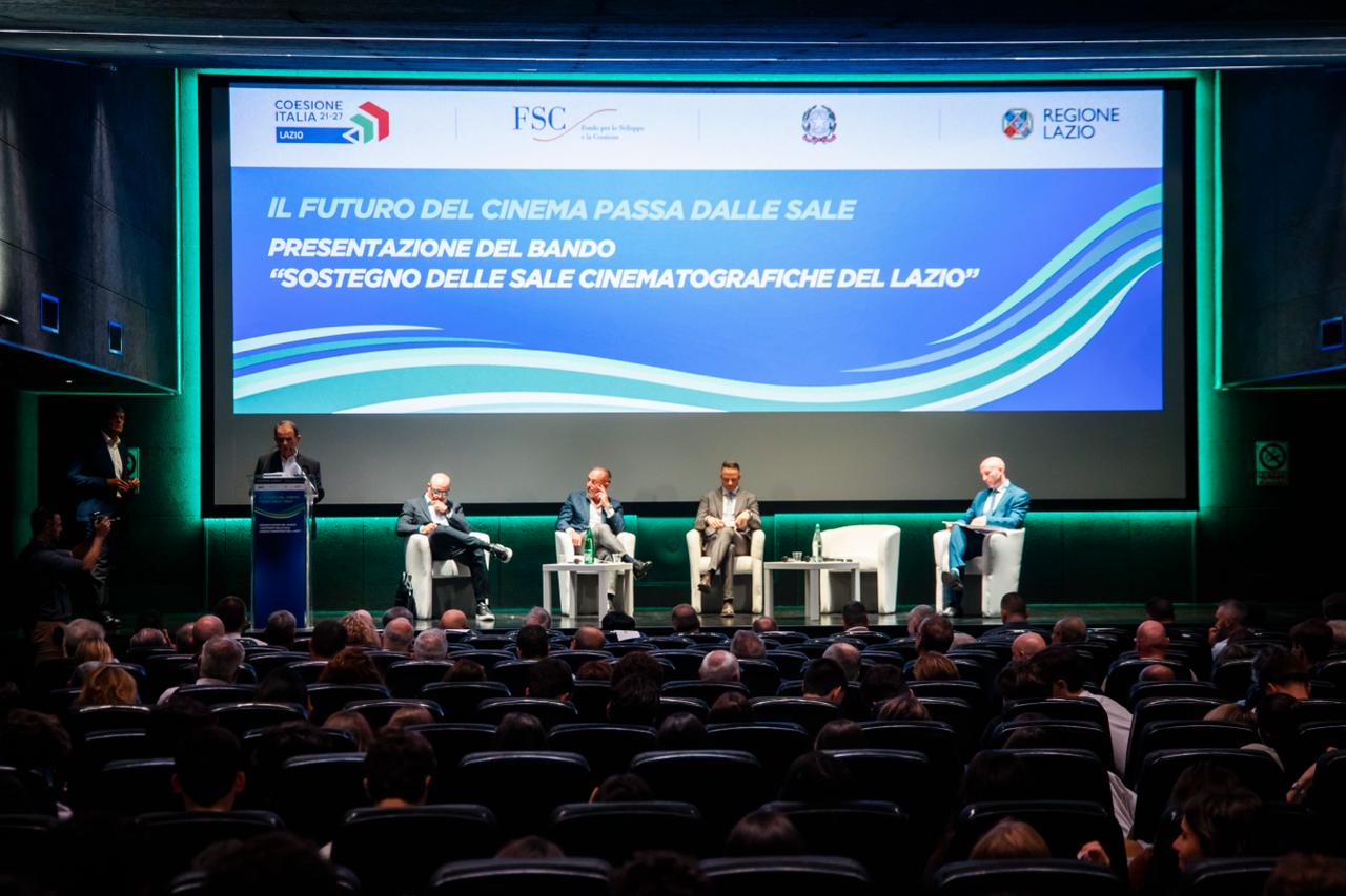 Cinema nel Lazio, oltre 4,1 milioni per 42 progetti