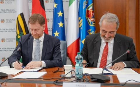 Lazio-Sassonia, Rocca firma un nuovo memorandum d’intesa