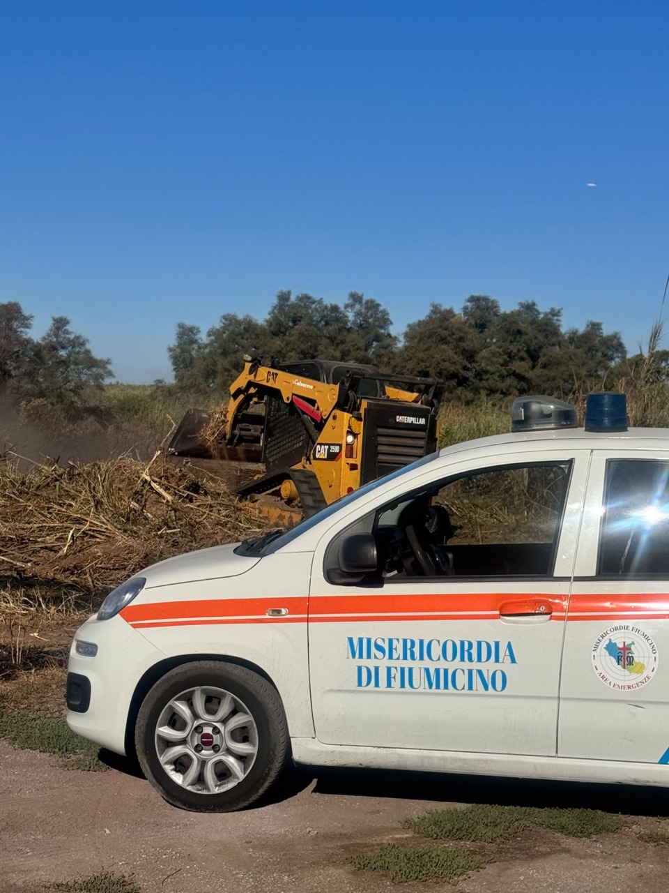 Isola Sacra, nuovi focolai: area messa in sicurezza