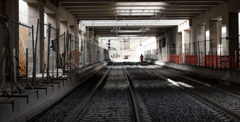 Pigneto, riaperta la tratta ferroviaria tra Tiburtina e Ostiense