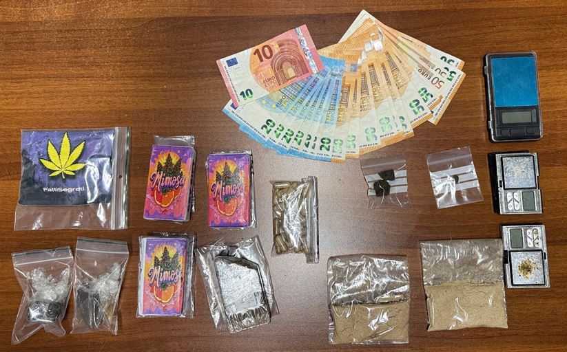 In auto con droga e contanti: arrestato 29enne a Vetralla