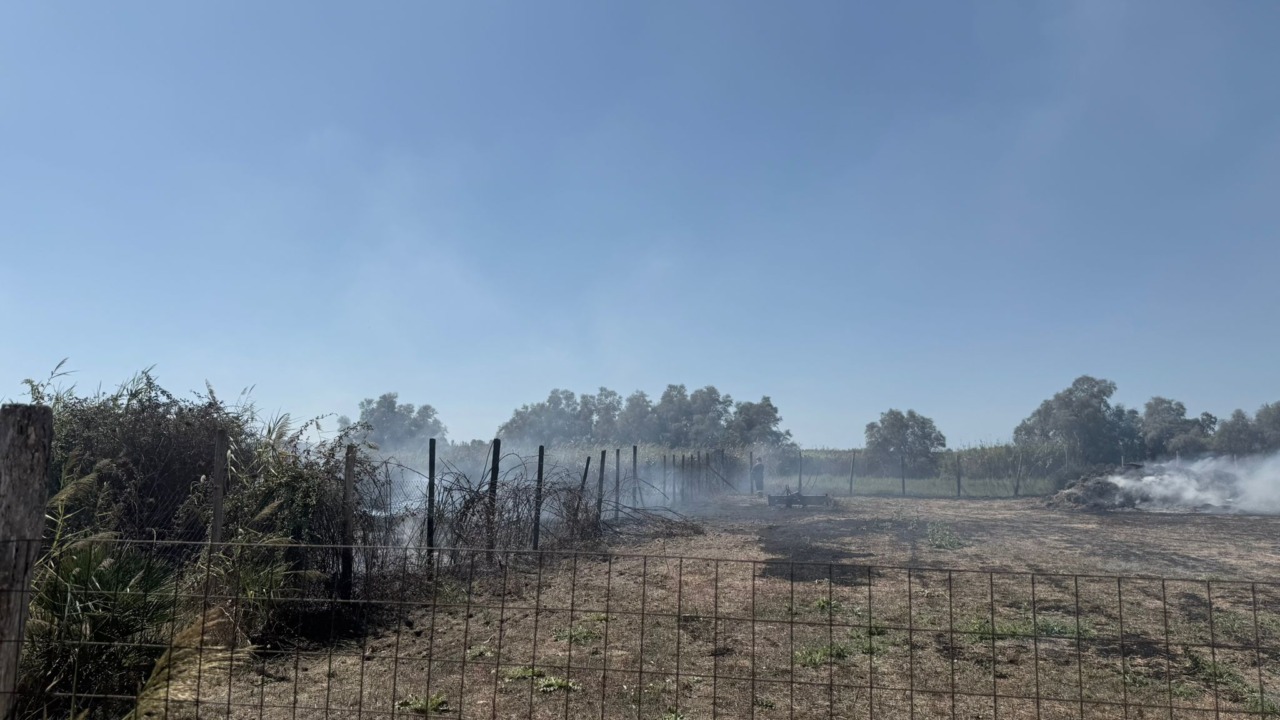 Fiamme vicino alle case: evacuate 30 persone a Fiumicino