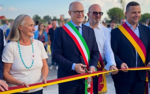 Centocelle, aperti il playground e la nuova piazza verde