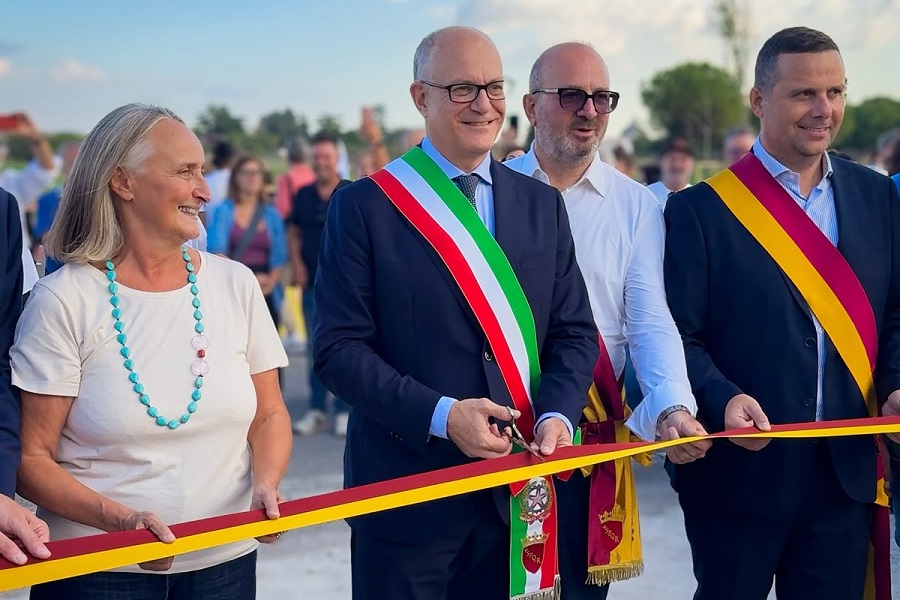 Centocelle, aperti il playground e la nuova piazza verde