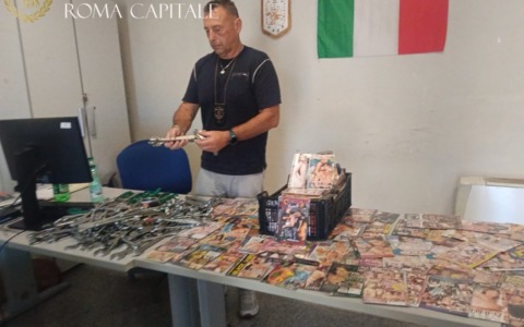 Controlli nei nodi metro: sequestrati oltre 4mila articoli
