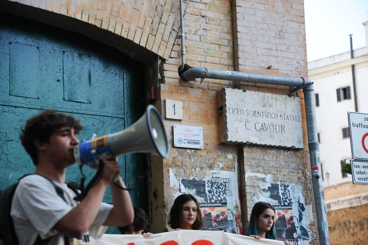 Al Cavour di Roma la prima occupazione dell’autunno